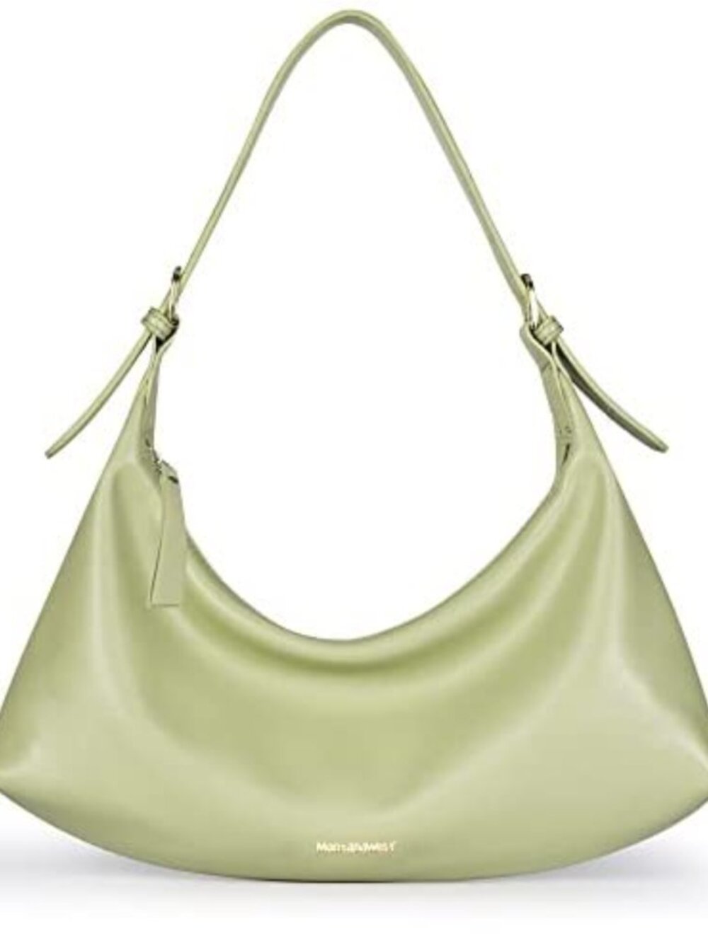 Faux Leather Clutch Shoulder Tote Handbag with Zipper Closure for Women